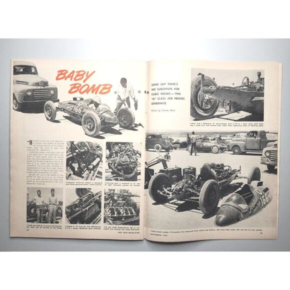 1952 Hot Rod Magazine Sept. - Studebaker V8 - California Streamliner M616 - Picture 6 of 8